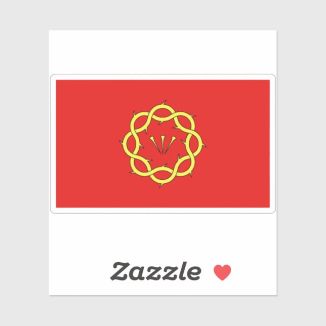 Adesivo St Saviour flag (Folha)