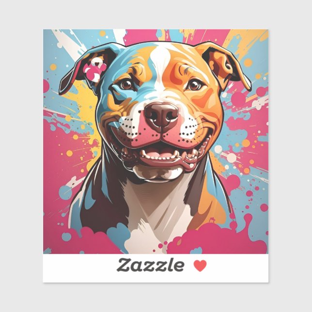 Adesivo Staffordshire Birthday (Folha)