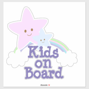 Adesivo Star Rainbow Kids no Conselho