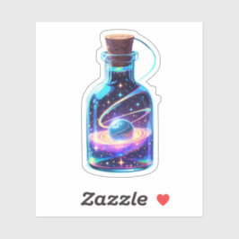 Adesivo Stardust Potion Sticker: Desenho mágico e celestia