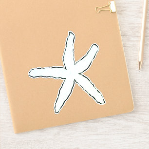 Adesivo Starfish Patterin Cute Sealife Beach Ocean Lovers