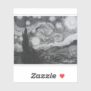 Adesivo Starry Night I Vincent Van Gogh