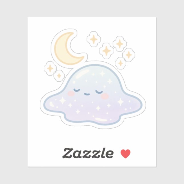 Adesivo Starry Puddle Slime (Folha)