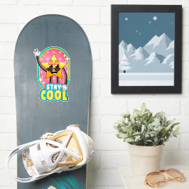 Adesivo Stay Cool Retro Star Pop Sticker