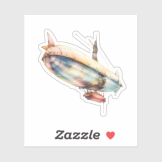 Adesivo Steampunk Airship