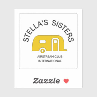 Adesivo Stella's Sisters Extra Small Square Vinyl Sticker