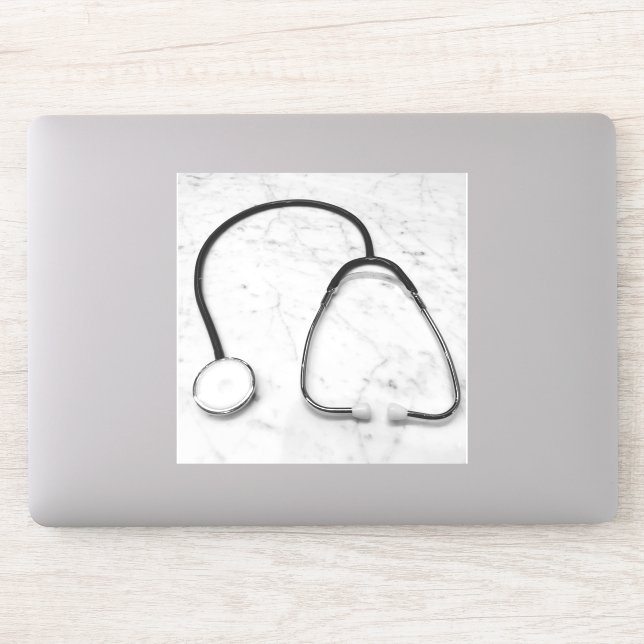 Adesivo Stethoscope Médico Enfermeiro MD Médico 4Lee (Computador)
