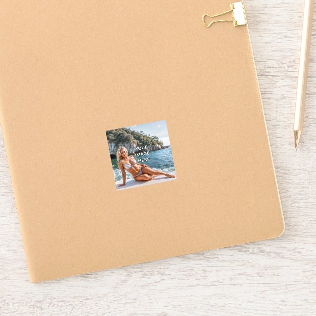 Adesivo STICK! ✨ Custom Vinyl Sticker Gloss   (Caderno)