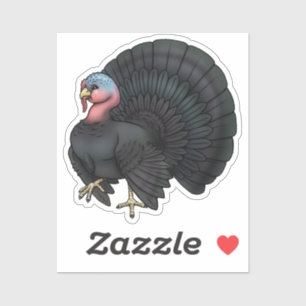 Adesivo Sticker Black Turkey