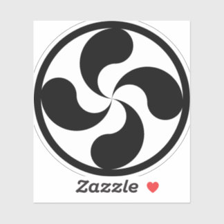 Adesivo Sticker croix Basque