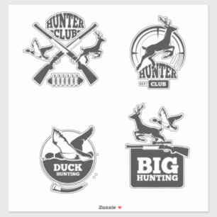 Adesivo Sticker do Clube de Caça