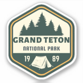 Adesivo Sticker do Grand Teton National Park