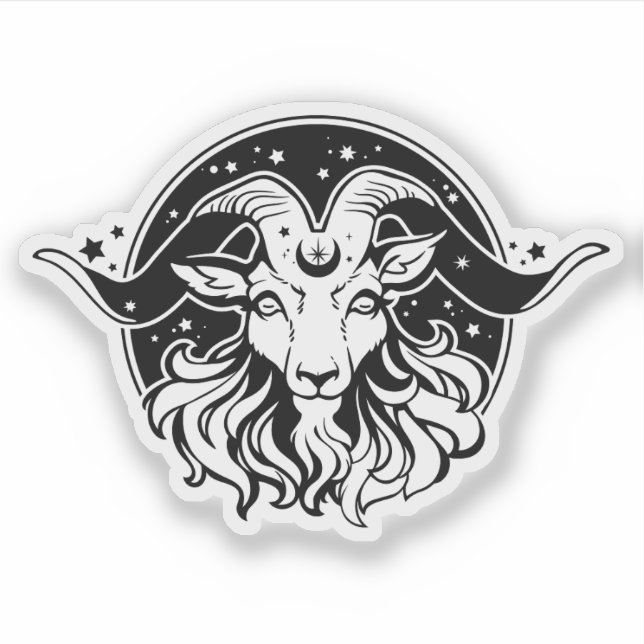 Adesivo Sticker "Goat" (Frente)