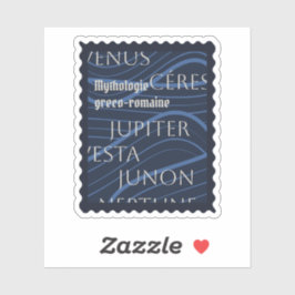 Adesivo Sticker mythologie greco-romaine bleu
