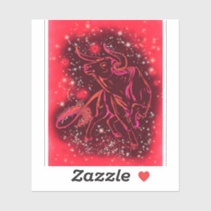 Adesivo Sticker Red Bull À Noite Estrelada