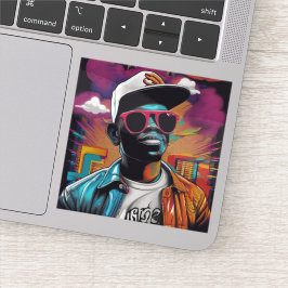 Adesivo Sticker - Street graffiti art RAP and Hip Hop