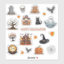 Adesivo Stickers Halloween | Diário de Halloween