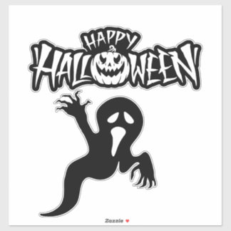 Adesivo Stickers personnalisés Happy Halloween
