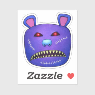 Adesivo Stitched Nightmare Bear