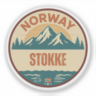 Adesivo Stokke, Norge Noruega