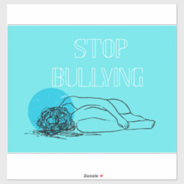 Adesivo Stop Bullying Sticker