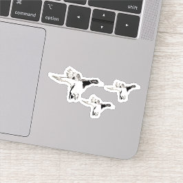 Adesivo Stormo di germani reali