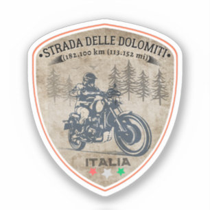 Adesivo Strada statale 48 delle Dolomée