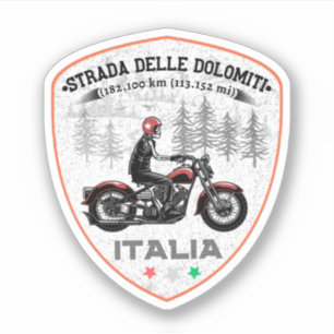 Adesivo Strada statale 48 delle Dolomée