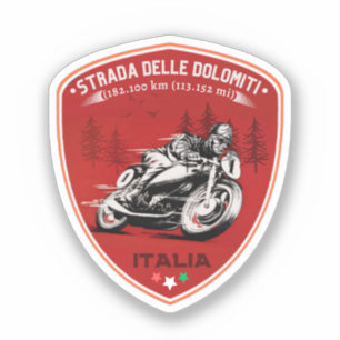 Adesivo Strada statale 48 delle Dolomée