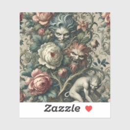 Adesivo Strangers in the Park at Night – Gothic Victorian