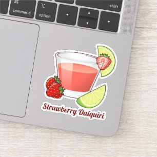 Adesivo Strawberry Daiquiri Sticker