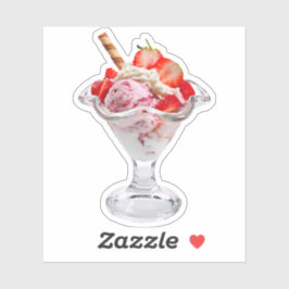 Adesivo Strawberry Sundae Sticker