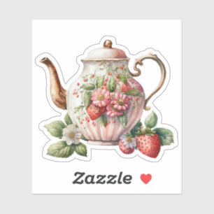 Adesivo Strawberry Teapot
