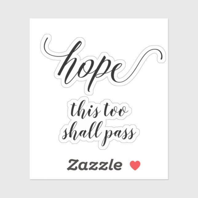 Adesivo Sua caligrafia de script personalizado de texto (Folha)