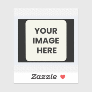 Adesivo Sua imagem aqui