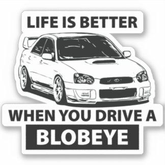 Adesivo Subie Blobeye JDM Sports Car