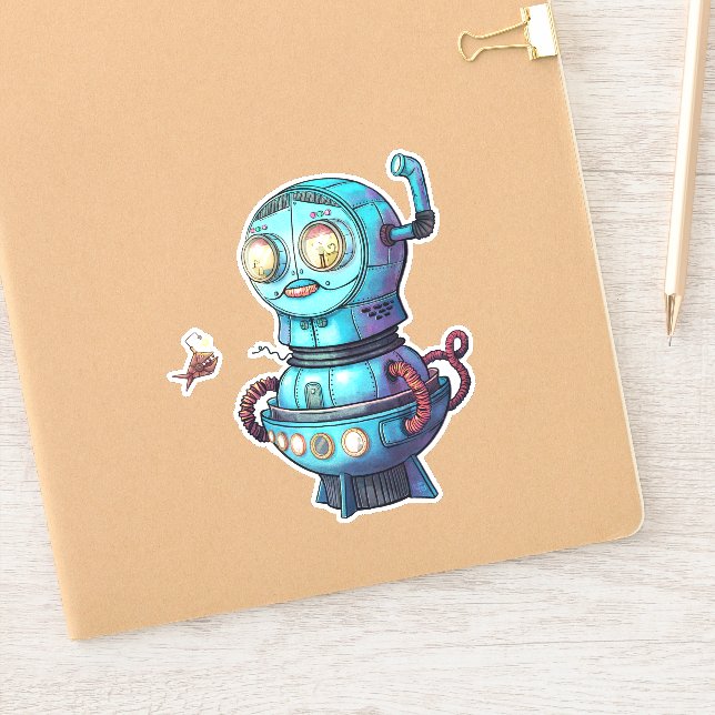 Adesivo Submarino Matryoshka (Notebook)