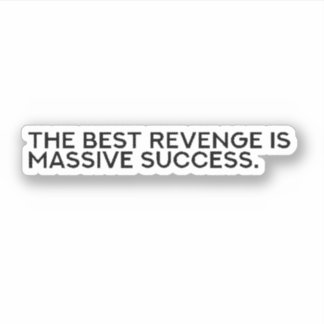 Adesivo success stickers,quote motivational,ambition
