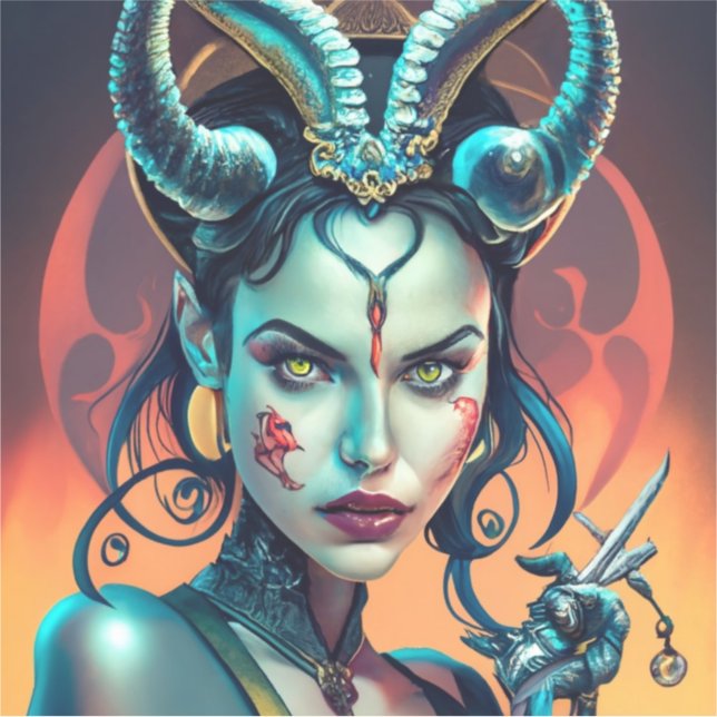 Adesivo Succubus Mau (Frente)