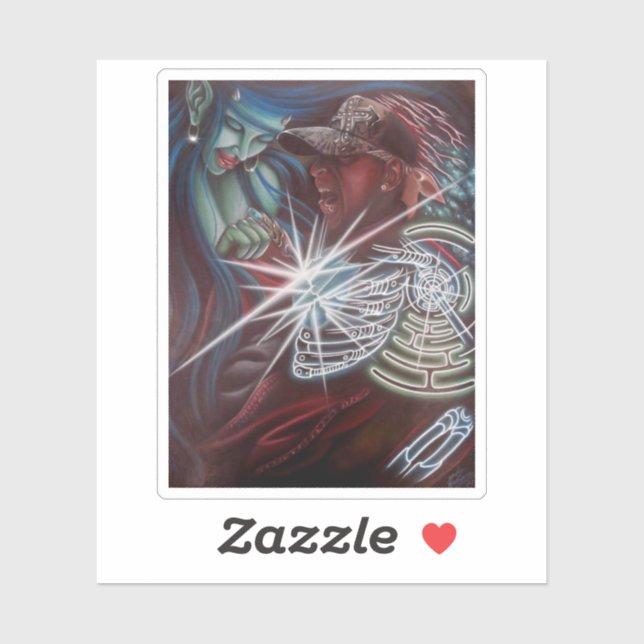 Adesivo Succubus Sticker (Folha)