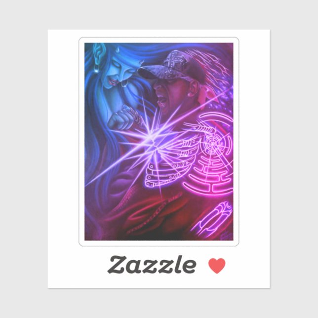 Adesivo Succubus Sticker (Folha)