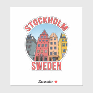 Adesivo Suecia de Estocolmo