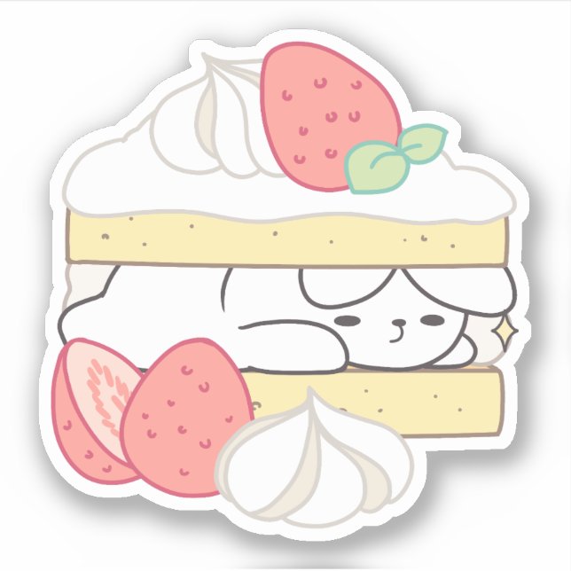 Adesivo Sugestões Doce: Ataque à Boca de Buniberry (Frente)