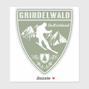 Adesivo Suiça Grindelwald
