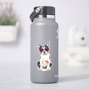 Adesivo Summer Boston Terrier Vinyl Sticker