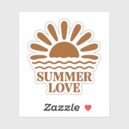 Adesivo Summer Love Minimalist Sticker