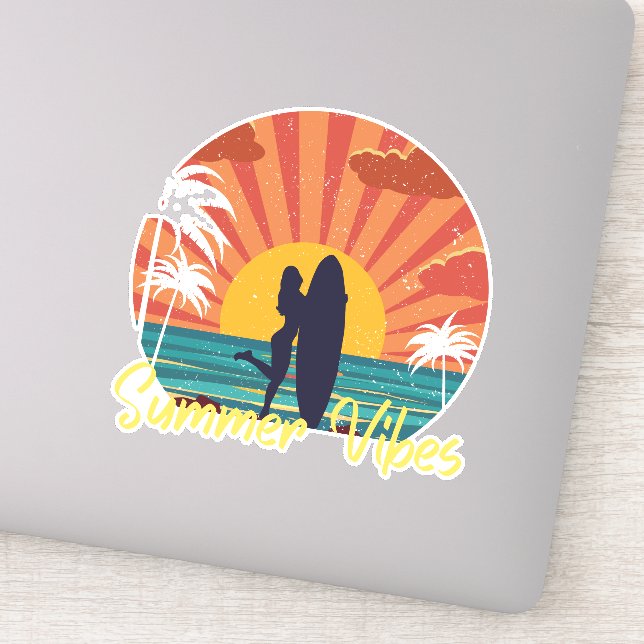 Adesivo Summer Vibes (Detalhe)