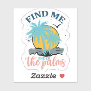 Adesivo Summer Vibes Sticker