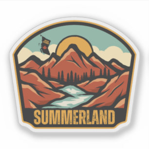 Adesivo Summerland, Colúmbia Britânica