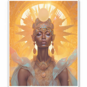 Adesivo Sun Goddess Fantasy Art